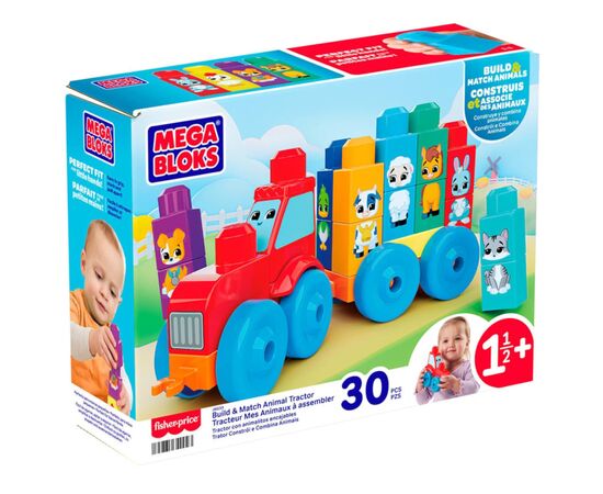 Конструктор Mega Bloks Трактор с животными (JKG33)