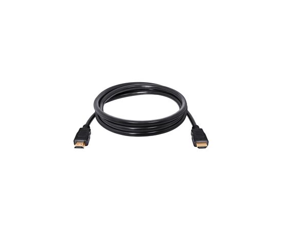 Кабель мультимедийный HDMI M to HDMI M 2.0m V1.4 black Defender (87336), изображение 2