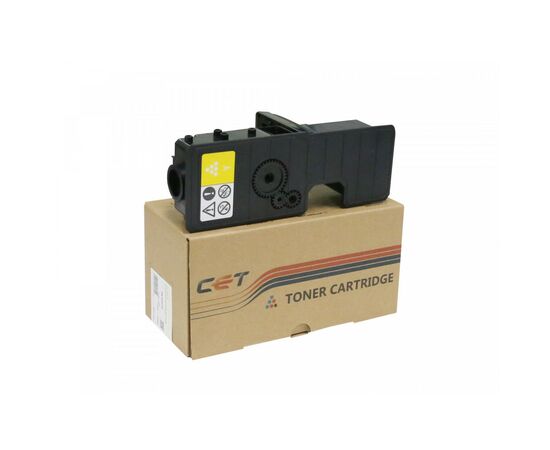 Тонер-картридж CET Kyocera Mita ECOSYS P5021/5521 TK-5220Y 1,2K, yellow (CET141136)