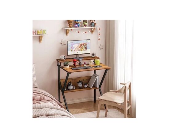 Компьютерный стол Аклас Вікні VKS-80175 80x60 (Орех) (00164089), изображение 2