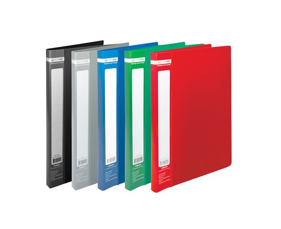 Папка-швидкозшивач Buromax JOBMAX A4 пластикова, асорті (BM.3406-99)