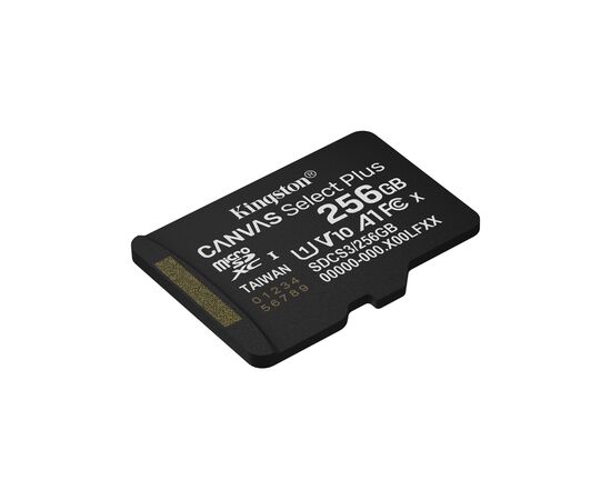 Карта памяти Kingston 256GB microSDXC class 10 UHS-I U3 V30 A1 Canvas Select Plus (SDCS3/256GBSP), изображение 2