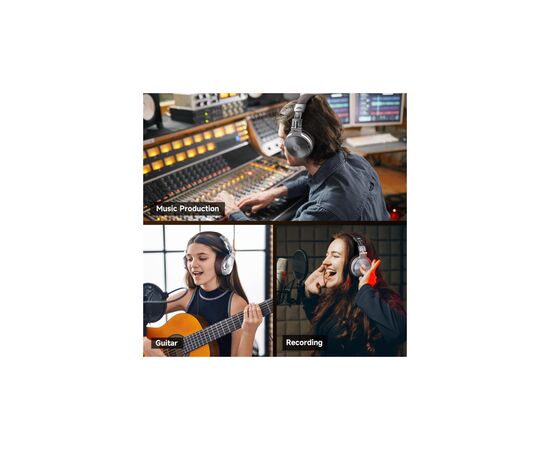 Наушники OneOdio Pro 30 3,5мм/6,35мм Silver (Pro 30 Silver), изображение 8