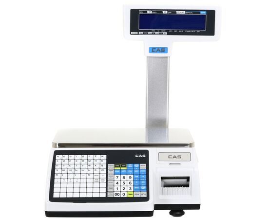 Весы торговые CAS CL-5200-P со стойкой (CL-5200-P), изображение 2