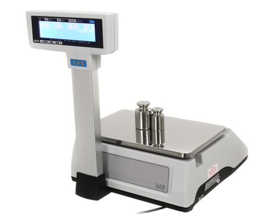 Весы торговые CAS CL-5200-P со стойкой (CL-5200-P), изображение 4