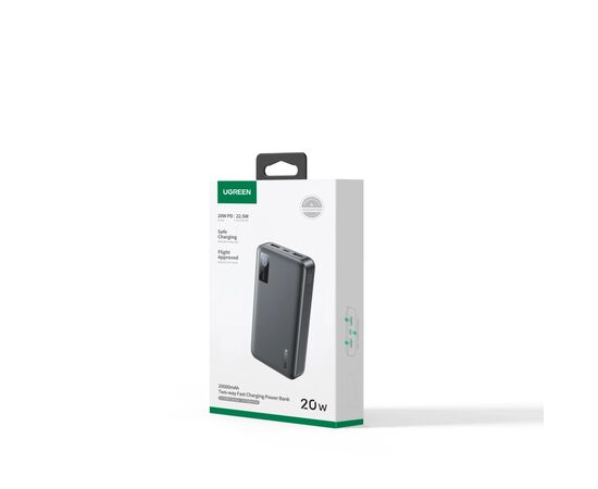 Батарея универсальная Ugreen 20000mAh 20W Two-way Fast Charging (PB312 25683), изображение 12