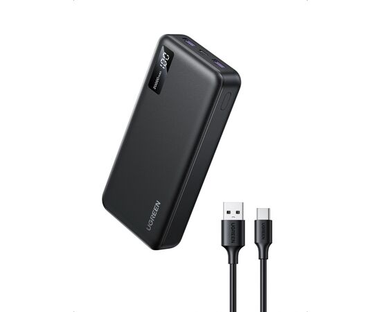 Батарея универсальная Ugreen 20000mAh 20W Two-way Fast Charging (PB312 25683), изображение 3