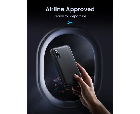 Батарея универсальная Ugreen 20000mAh 20W Two-way Fast Charging (PB312 25683), изображение 6