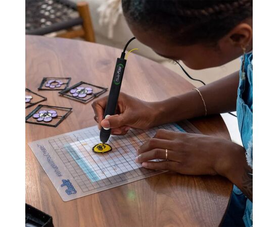 3D - ручка 3Doodler Create Flow для профессионального использования синяя (FLOW-INTL), изображение 10