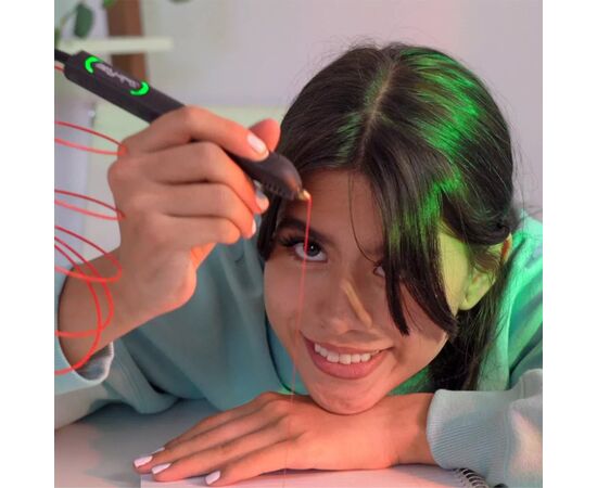 3D - ручка 3Doodler Create Flow для профессионального использования синяя (FLOW-INTL), изображение 11