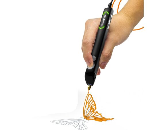 3D - ручка 3Doodler Create Flow для профессионального использования синяя (FLOW-INTL), изображение 7