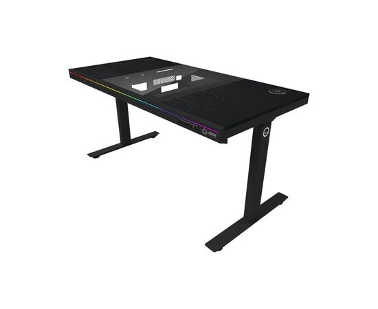 Компьютерный стол Lorgar ELITE 90W Wood Black (LRG-DE90W), изображение 2