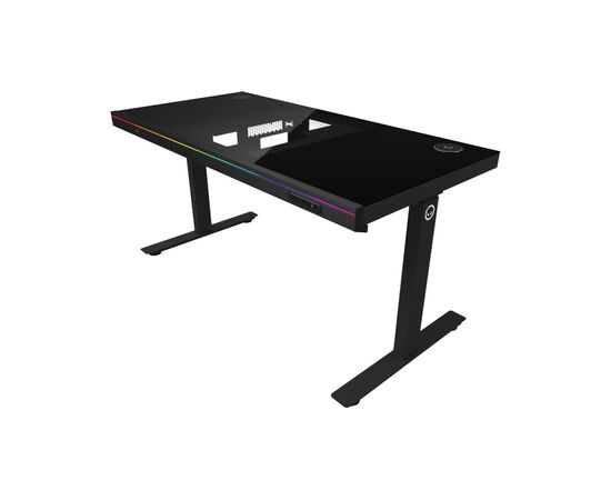 Компьютерный стол Lorgar ELITE 90G Glass Black (LRG-DE90G), изображение 2