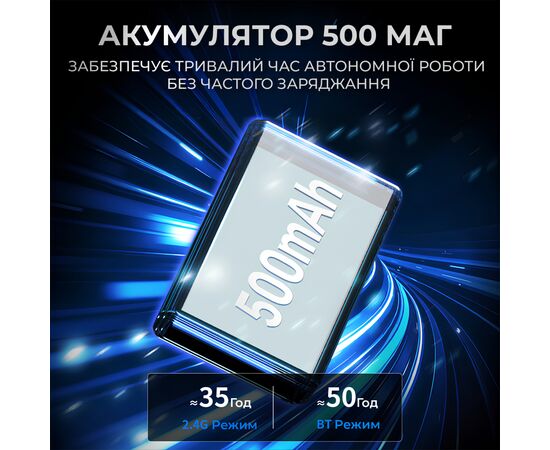 Мышка Ajazz AJ199 Carbon fiber Wireless/Bluetooth/USB Black (AJ199-B), изображение 12