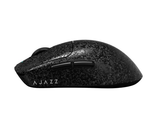 Мышка Ajazz AJ199 Carbon fiber Wireless/Bluetooth/USB Black (AJ199-B), изображение 3