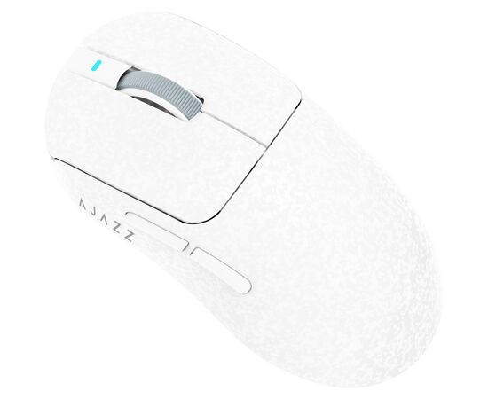 Мышка Ajazz AJ199 Carbon fiber Wireless/Bluetooth/USB White (AJ199-W), изображение 3