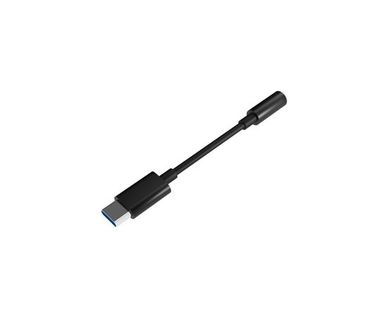 Перехідник USB-C M to 3.5mm F 0.1m black Defender (63011), зображення 2