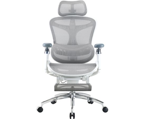 Офисное кресло Sihoo Крісло офісне з підставкою для ніг Sihoo DORO C300 Pro Mesh White with (DORO-C300-PRO-M102-JT)