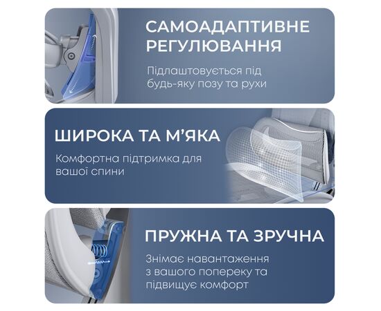 Офисное кресло Sihoo Крісло офісне з підставкою для ніг Sihoo DORO C300L Mesh White with foo (DORO-C300L-A3-102-JT), изображение 12