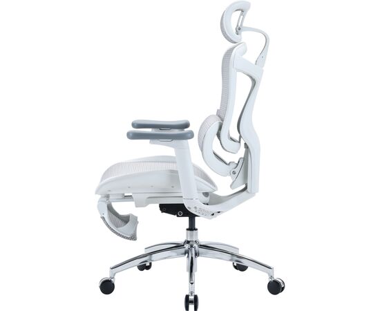 Офисное кресло Sihoo Крісло офісне з підставкою для ніг Sihoo DORO C300L Mesh White with foo (DORO-C300L-A3-102-JT), изображение 6