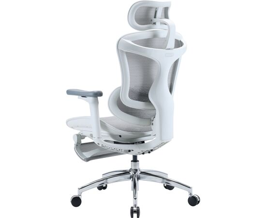 Офисное кресло Sihoo Крісло офісне з підставкою для ніг Sihoo DORO C300L Mesh White with foo (DORO-C300L-A3-102-JT), изображение 7