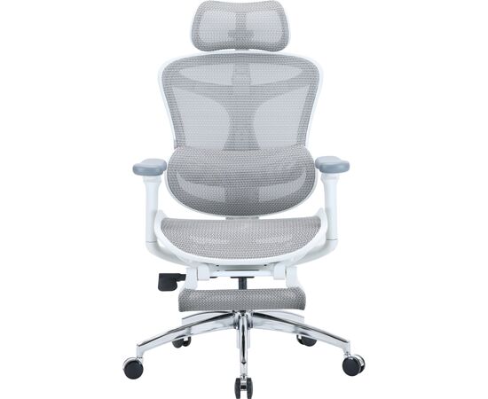 Офисное кресло Sihoo Крісло офісне з підставкою для ніг Sihoo DORO C300L Mesh White with foo (DORO-C300L-A3-102-JT)