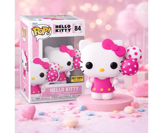 Фигурка Funko Pop Hello Kitty Хелло Китти с шариками (92223), изображение 3