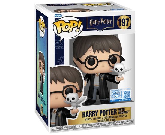 Фигурка Funko Pop серии Гарри Поттер S20 - Гарри с Гедвигой (91763), изображение 2