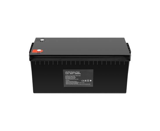 Батарея LiFePo4 PowerPlant 12.8V 200Ah, LFP12200B (NV820634), зображення 2