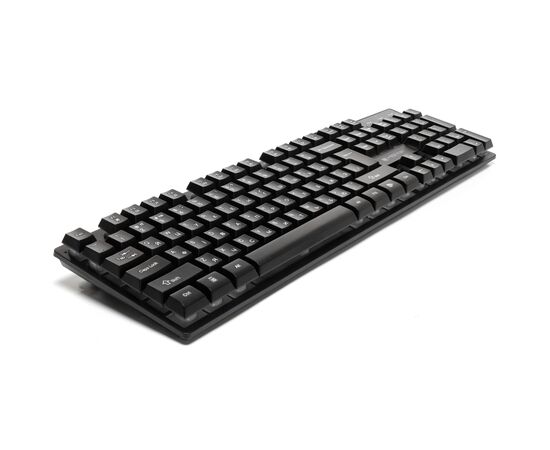 Клавіатура Hölmer K-01GS RGB Backlight USB UA Black (K-01GS), зображення 4