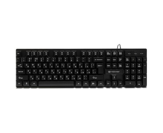 Клавіатура Hölmer K-01GS RGB Backlight USB UA Black (K-01GS)