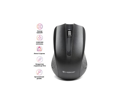 Мишка Hölmer MW-01OF Wireless Black (MW-01OF), зображення 2