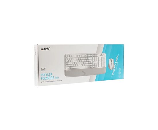 Комплект A4Tech FG2500S Plus Wireless UA White (4711421003254), изображение 8