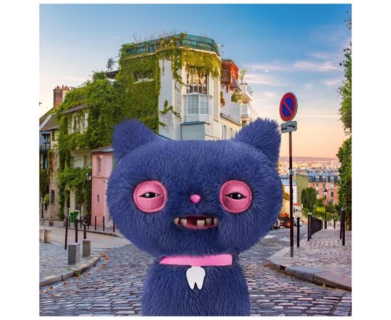 Мягкая игрушка Fuggler Муркотун Темняшко 24 см (15752D), изображение 4