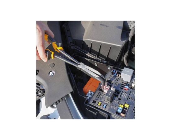 Плоскогубці Tolsen подовжені 280 мм загнуті 90° Ерго рукоятки (10292), зображення 5