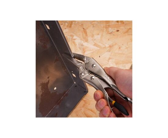 Клещи Tolsen зажимные 165 мм прямые удлиненные губки Профи (10381), изображение 4