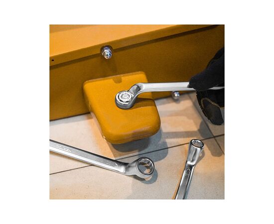 Ключ Tolsen накидной 8 шт 6-22 мм в чехле Профи (15895), изображение 9