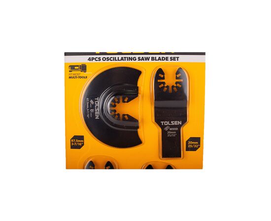 Насадка Tolsen до реноватора 4шт (76840), изображение 4