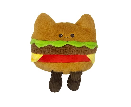 Мягкая игрушка Fyyvalur Большие фуддики Няшный бургер 24 см (99057)