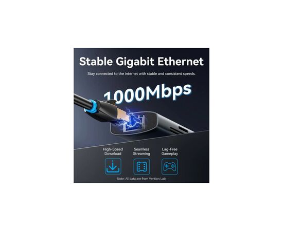 Концентратор VENTION USB-C 8-in-1 HDMI + USB 3.0 + USB 2.0 + RJ45 + SD/TF + PD 100W (TGUHB), изображение 7