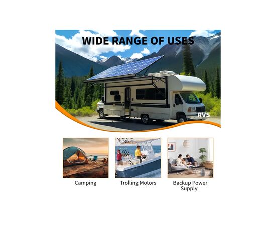 Батарея LiFePo4 YEAGULCH 12.8V - 100Ah (YEAGULCH-12,8V/100Ah), изображение 5