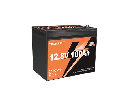 Батарея LiFePo4 YEAGULCH 12.8V 100Ah Mini (YEAGULCH-12,8V/100Ah Mini), изображение 2