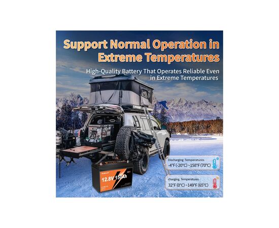 Батарея LiFePo4 YEAGULCH 12.8V 150Ah (YEAGULCH-12,8V/150Ah), изображение 3