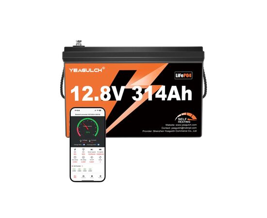 Батарея LiFePo4 YEAGULCH 12.8V 314Ah (YEAGULCH-12,8V/314Ah), изображение 3