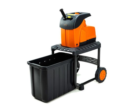 Садовый измельчитель GTM DS2800/45 KIT, 220В, 2800Вт, до 45мм, ножі, 60л + подовжувач 10м (DS2800/45_KIT+ext.cord), изображение 4