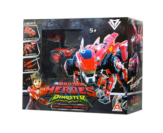 Трансформер Dinoster Мега Дино-Страйк Раптор (EU580805), зображення 3