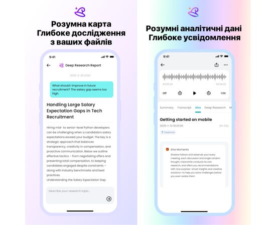 Цифровой диктофон Mobvoi TicNote with IA Shadow 64GB Black (NE-79), изображение 4