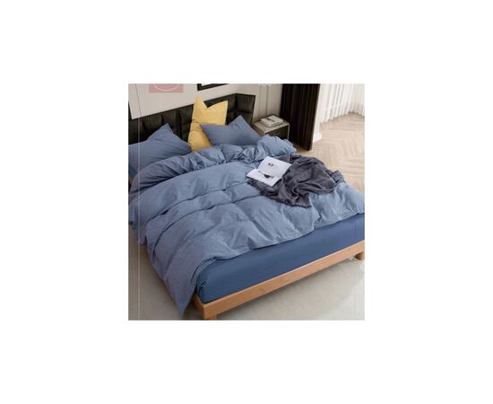 Постільна білизна Viluta 04 Wash Варена бавовна геометрія (50 х 70 - 2 шт) двоспальний (04_Wash_Printed_dv)