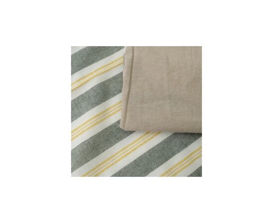 Постільна білизна Viluta 08 Wash Варена бавовна геометрія (50 х 70 - 2 шт) двоспальний (08_Wash_Printed_dv), зображення 6