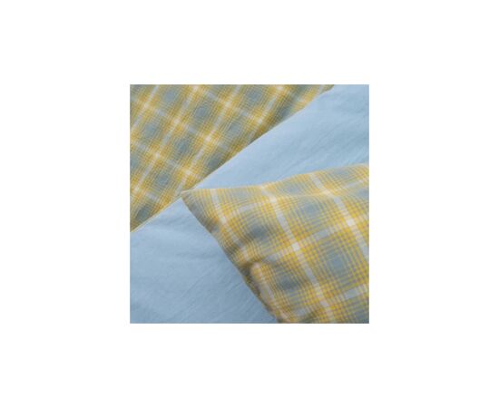 Постільна білизна Viluta 02 Wash Варена бавовна геометрія (50 х 70 - 2 шт) сімейний (02_Wash_Printed_sm), зображення 6